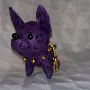 PURPLE DOG CHARM